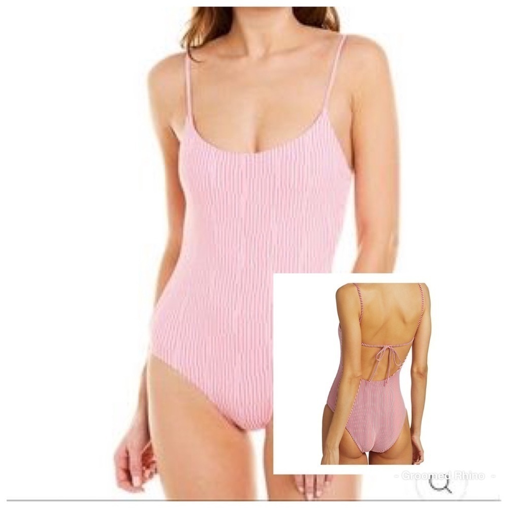 Onia Gabriella Broken Stripe One Piece Size S - Picture 2 of 10